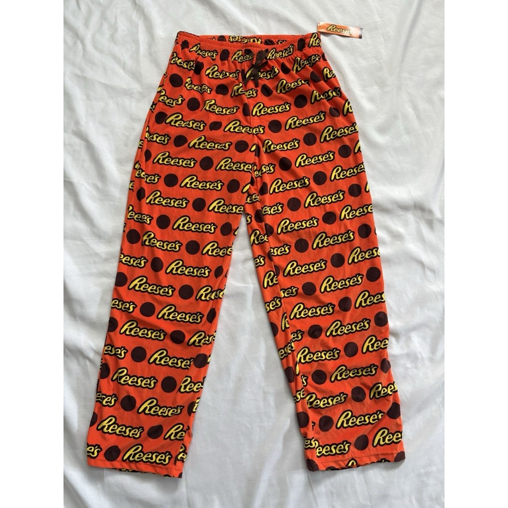 NEW Reese's Peanut Butter Sleep Pajama Pants Reese's Bottoms Men's Size Medium